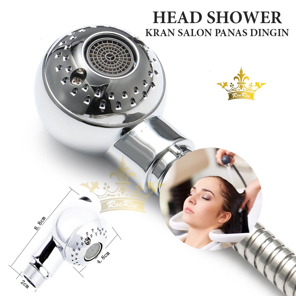 Giovanni 0912 Salon Shower Head  - Kepala Shower Kran Salon Panas Dingin - Hand Shower Salon 2 Fungs
