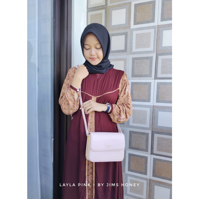 TAS WANITA LAYLA BAG JIMS HONEY (FREE EXCLUSIVE BOX)