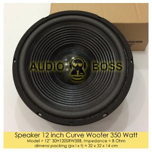 Speaker 12 inch Curve Woofer 350 Watt   Speaker Curve Woofer 12 inch 350W   Speaker Curve 12 inch W