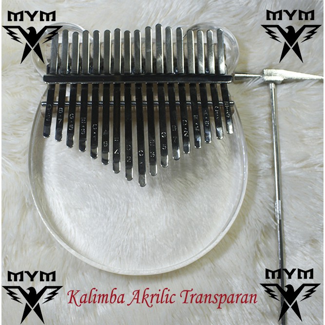 Kalimba 17 Keys Acrilic New