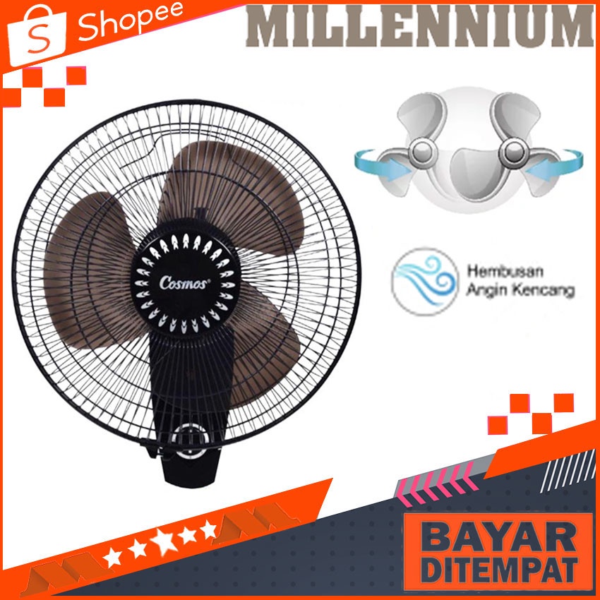 Kipas Angin Dinding Cosmos 12 Inch Kipas Wal Fan Cosmos