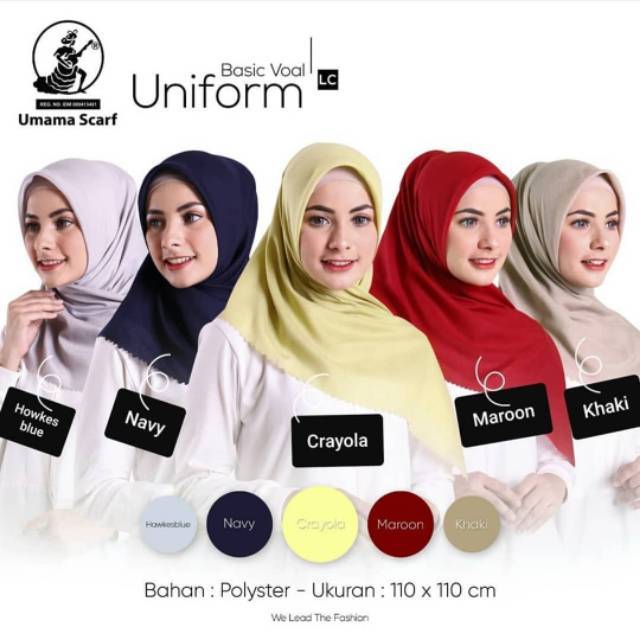 Jilbab Umama Segiempat Jilbab Paris Murah