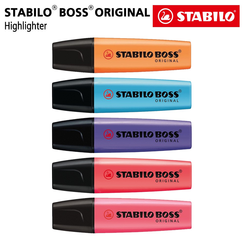 

STABILO Set 5 - STABILO BOSS Original / Highlighter Marker Isi 5