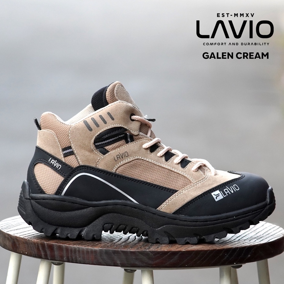 sepatu safety BOOTS BIG SIZE JUMBO Lavio Galen terlaris original Pria