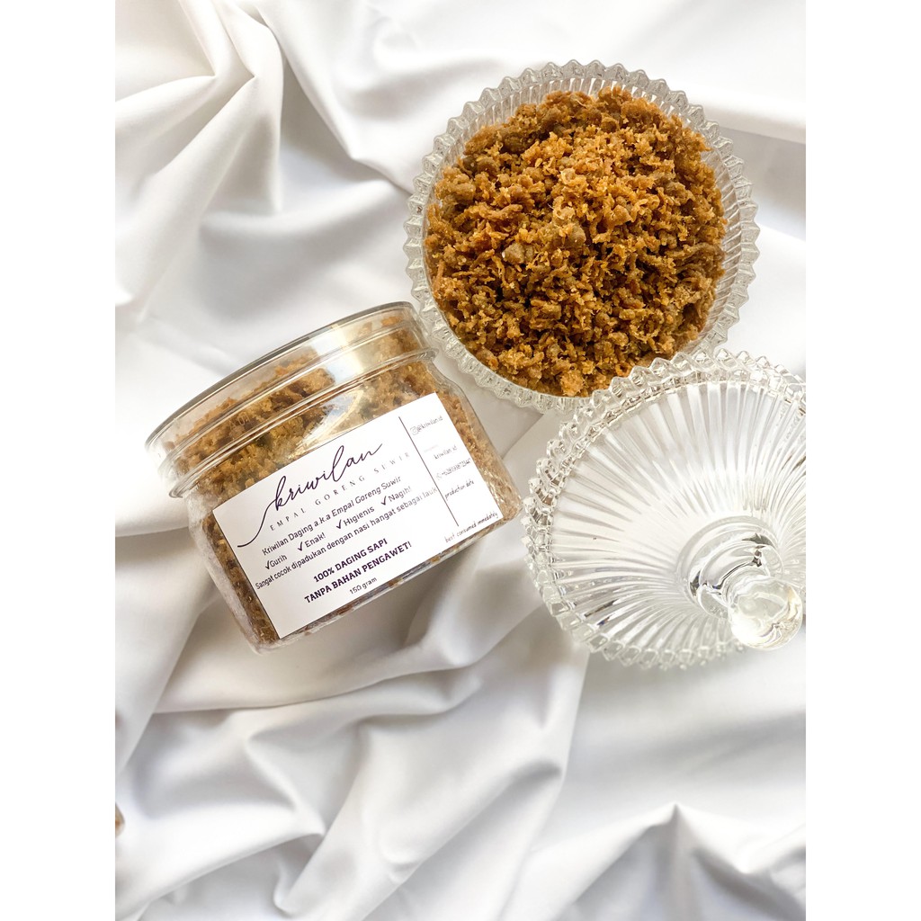 

Kriwilan Empal Goreng Suwir 150 gram