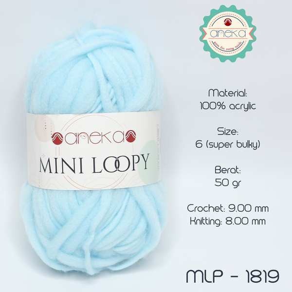 BENANG MINI LOOPY / LOOPY MINI YARN - 1819