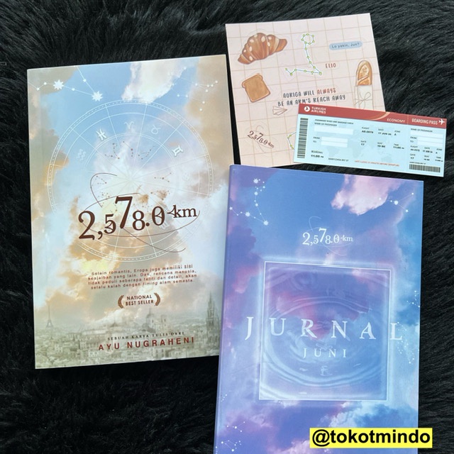 ORIGINAL Novel 2,578.0 KM (Ayu Nugraheni) 2578 Loveable