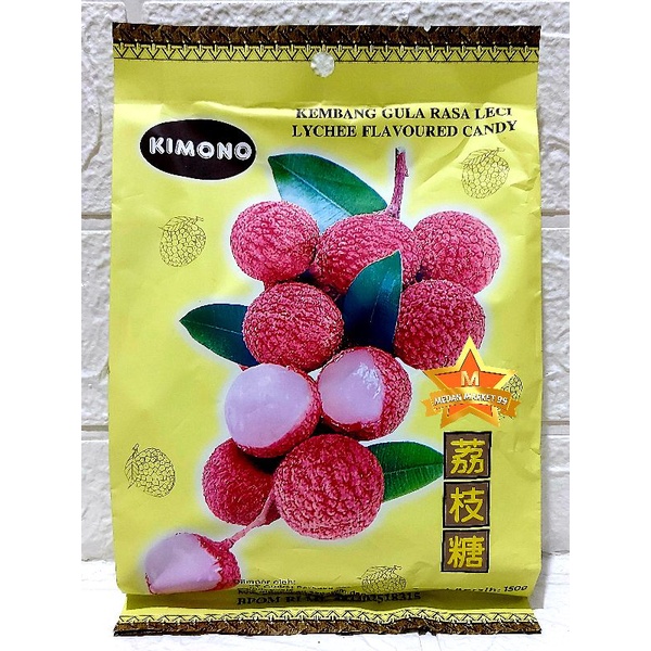 

PERMEN KIMONO RASA LECI 150gr | LYCHEE FLAVOURED CANDY | KEMBANG GULA RASA LECI | PERMEN JAGUNG | CANDY