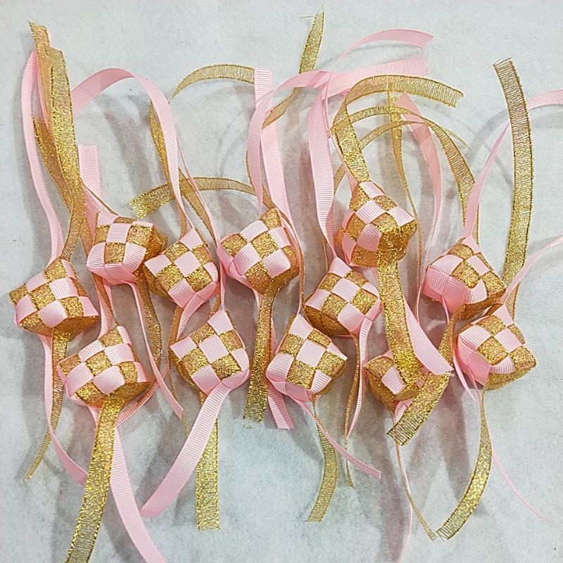 Ketupat Mini MIX GOLD PER LUSIN