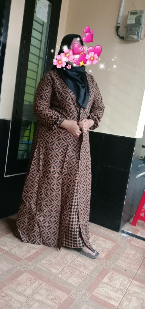 Gamis Batik Manggar, Padi,sekar,cantik,kubis,kipas,daun,kupu,nadine,gendis