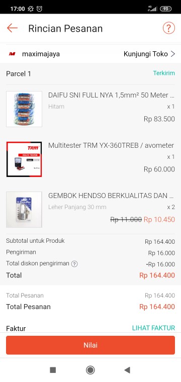 Multitester Trm Yx-360treb / Avometer