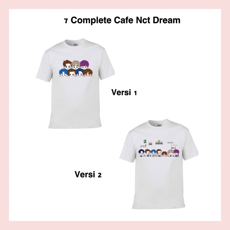 Baju 7 Complete Character Cafe Nct Dream