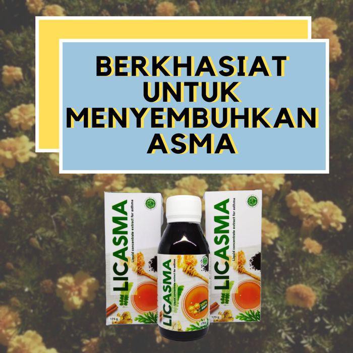 Madu Herbal Licasma Ampuh Mengatasi Asma Sesak Nafas