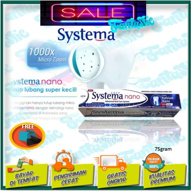 Pasta gigi Systema nano Menthol Breeze 75gr
