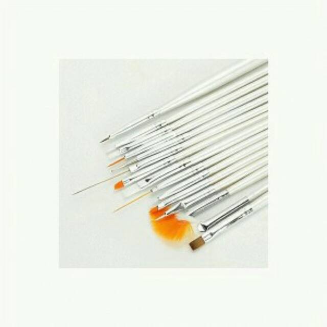 Nail art brush / 1 set = 15 pcs