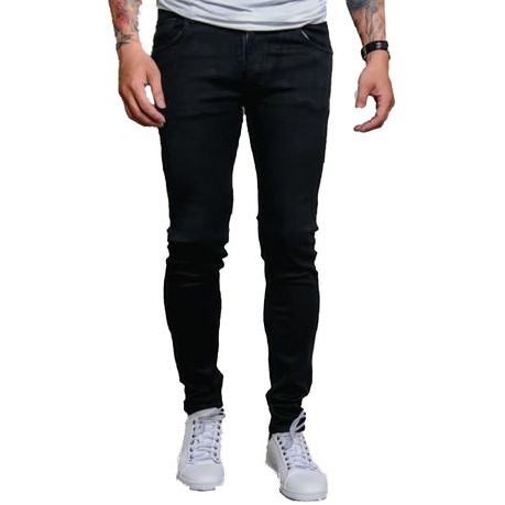 CELANA SOFTJEANS PRIA STREET WARNA HITAM