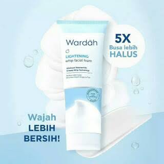 `ღ´ PHINKL `ღ´ ᘺᗩᖇᕲᗩᕼ wardah lightening whip facial foam pembersih wajah kulit berminyak pencerah wajah