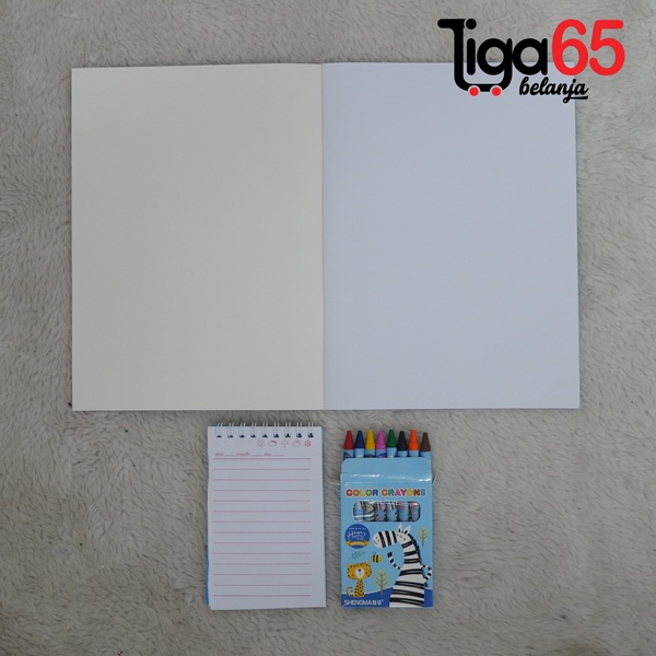 365 STATIONERY SET #40980 Buku &amp; Alat Tulis Anak / Karakter Fancy Gambar Lucu