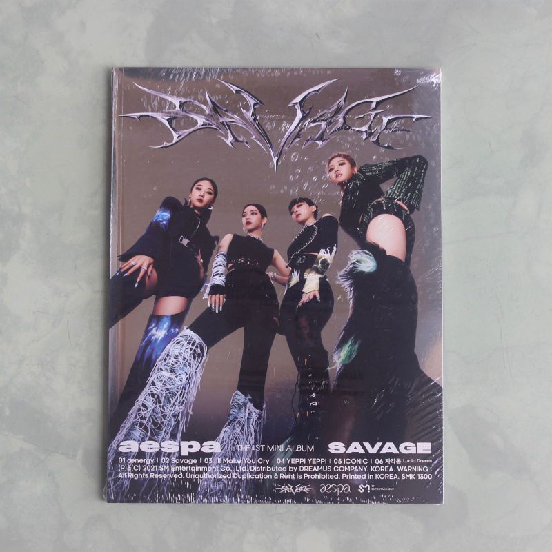 [READY STOCK] ALBUM AESPA SAVAGE PHOTOBOOK VER