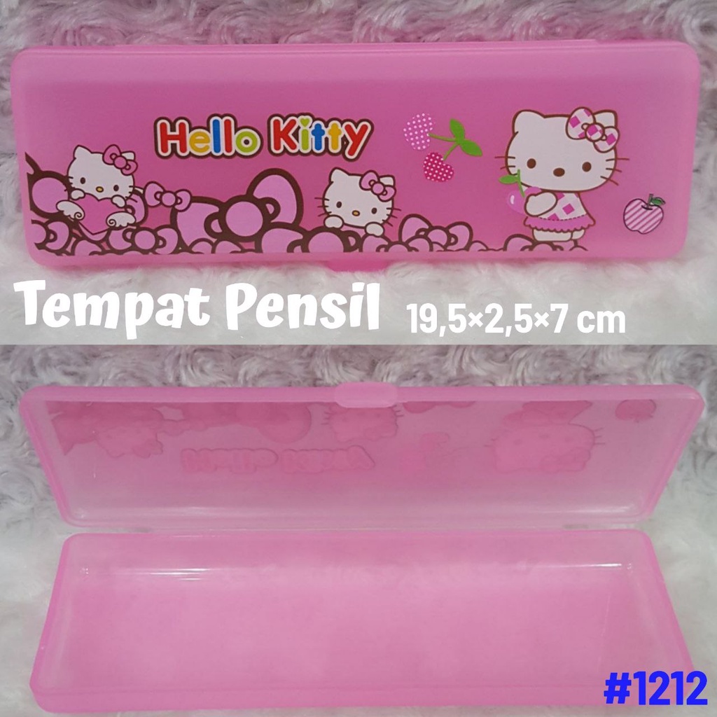 

Tempat Pensil Plastik Anak Hello Kitty / Tempat Alat Tulis Anak
