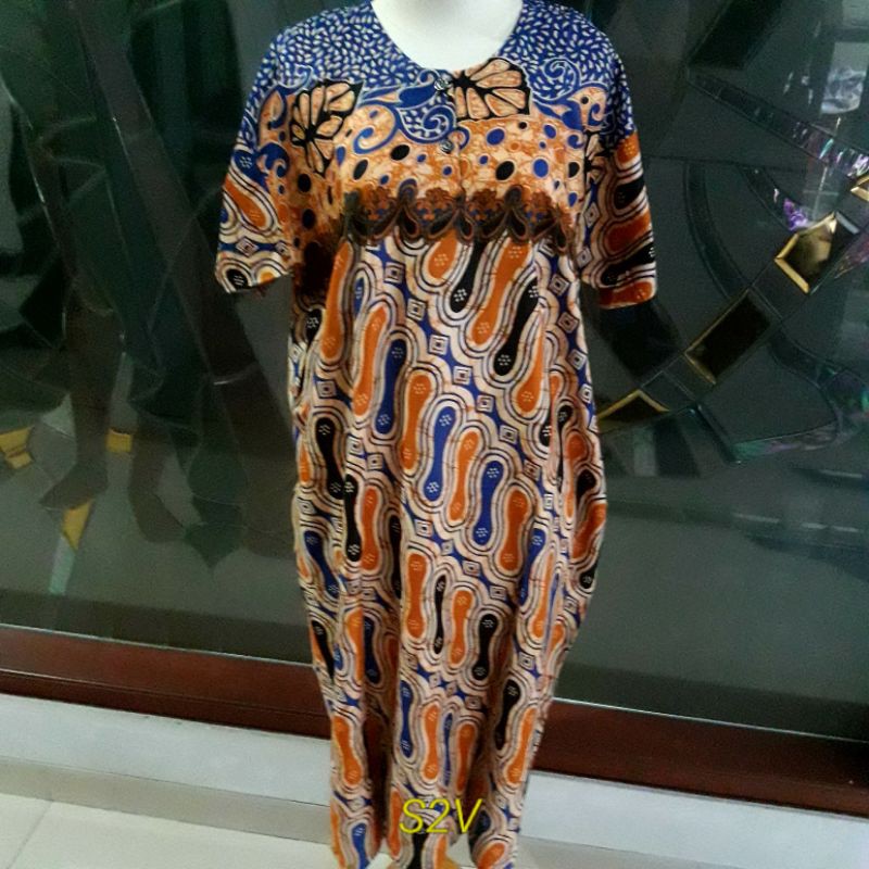 Daster Jumbo Batik Wanita Motif LD 124
