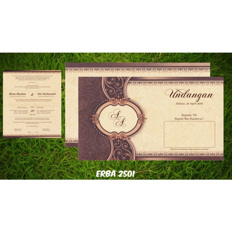

ERBA 2501/88201/UNDANGAN PERNIKAHAN/UNDANGAN MURAH