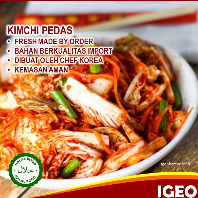 

Kimchi Sawi Pedas 200gr Fresh Makanan Korea Sehat Enak Lezat Halal - Pedas 200gr