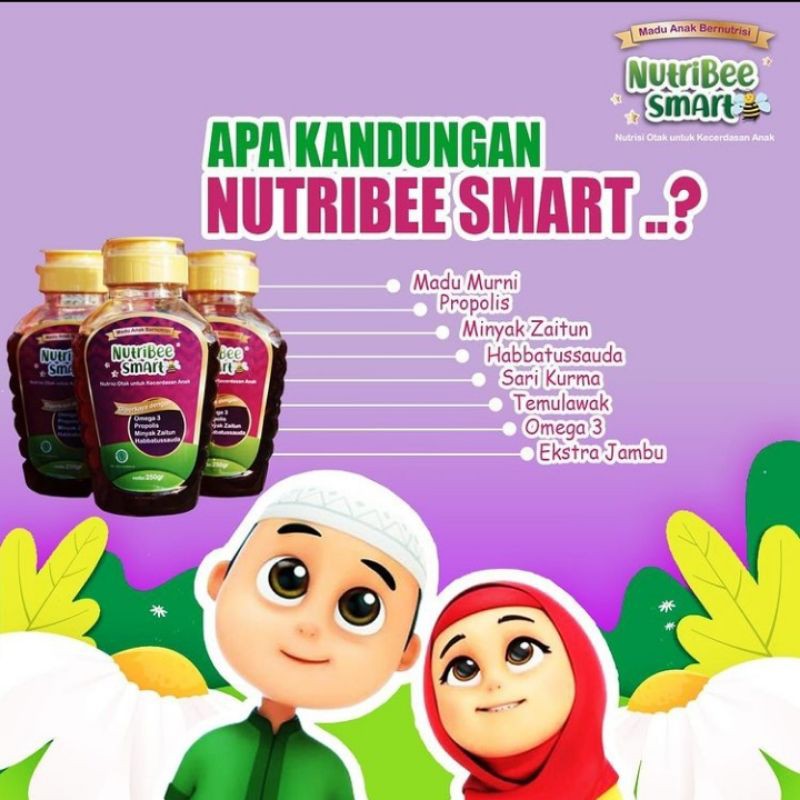 

Nutribee Smart Anak Bernutrisi 250 gr