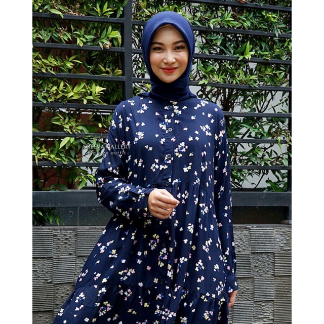 ADEEVA Flowy Tunik Jumbo Tunik Rayon Viscose