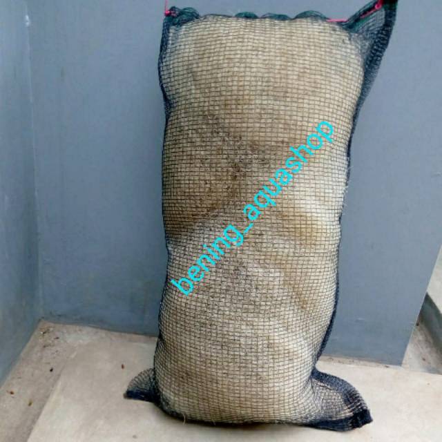 Media Filter Kolam Ikan (Jaring Nelayan Nylon) Ukuran M 25x50cm