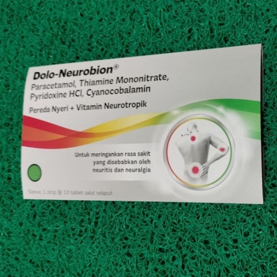 Dolo-Neurobion 10 Tablet - Vitamin Neurotropik - Apotek Embun