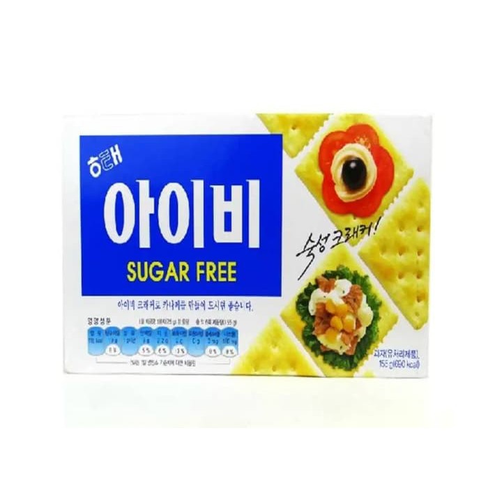 Jual Haitai Ivy Crackers Saltine Biscuit Low Sugar 270g Snack Korea hg
