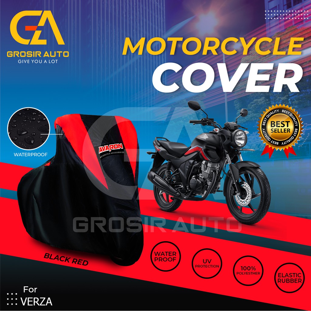 Sarung Motor AVARON VERZA/ Penutup Pelindung Body Cover Motor Warna Anti Air Merk Avaron