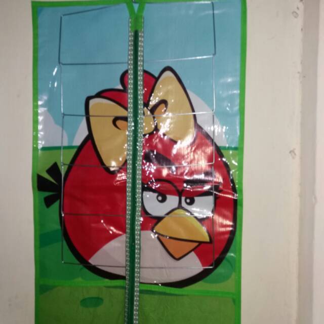 rak jilbab karakter+saku bros