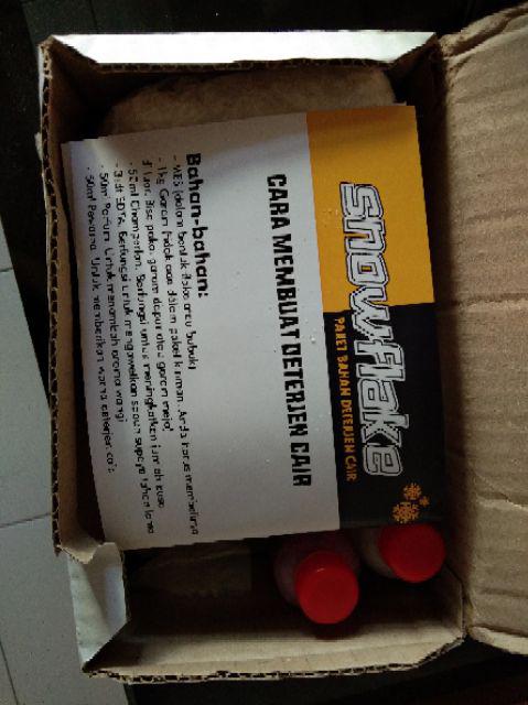 Snowflake Bahan Detergent Cair (dilengkapi Dengan Anti-bacteria)