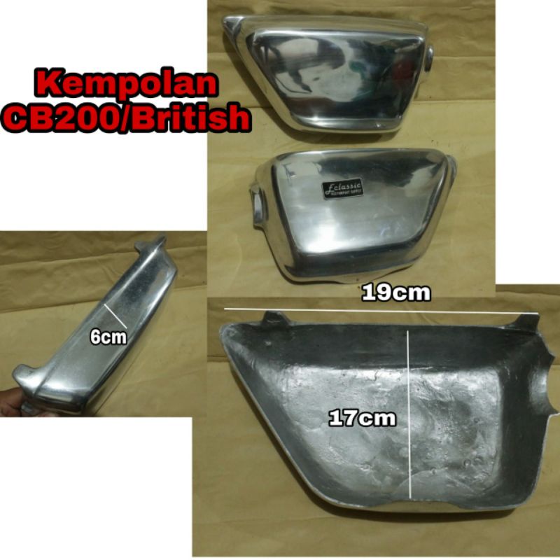 Box Aki Cb200/Kempolan Aki British