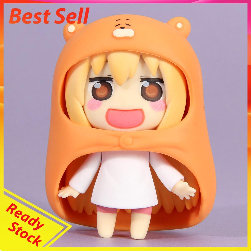 Action Figure Anime Himouto Umaru-Chan Doma Umaru 10cm / 4 &quot;Nendoroid Bahan Pvc