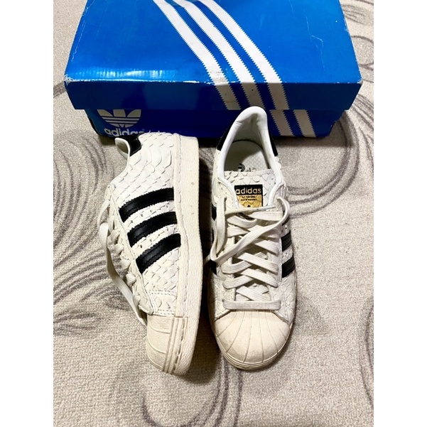 sepatu Adidas Superstar Snakeskin original