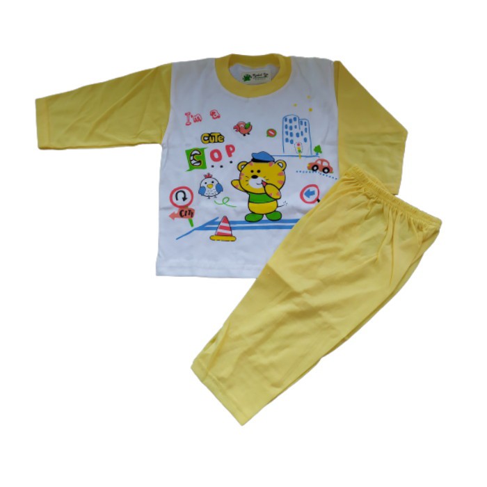 [kg3]Setelan Baju Panjang Bayi Untuk Usia 3-6 Bulan