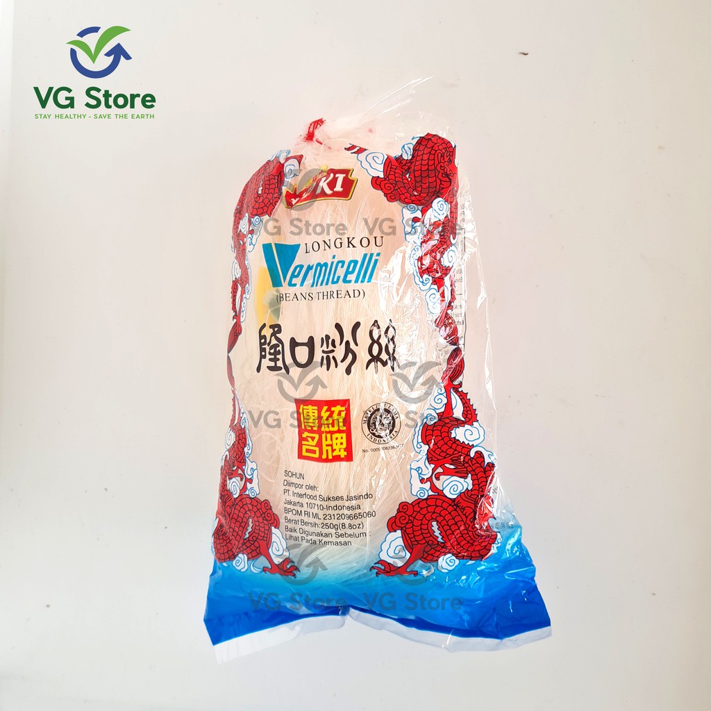 Hoki Sohun Soun LongKou Vermicelli Beans Thread Bahan Campuran Makanan Berkuah Vegetarian