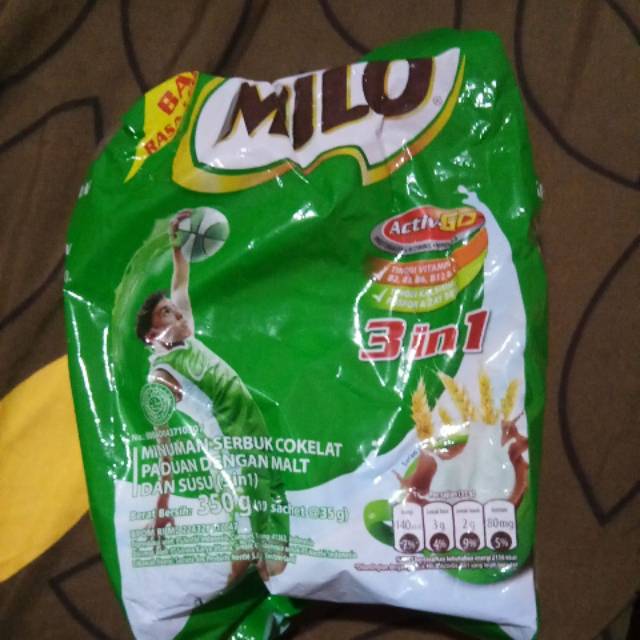 

Milo 3in1 10×35gr.yukk merapat