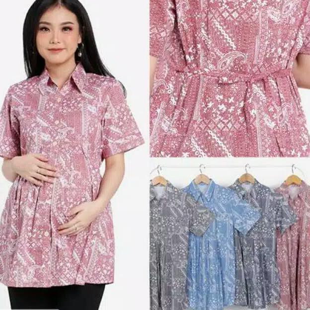 Feripuspa234 | Baju Ibu Hamil Batik - Syifa Maternity - Hitam