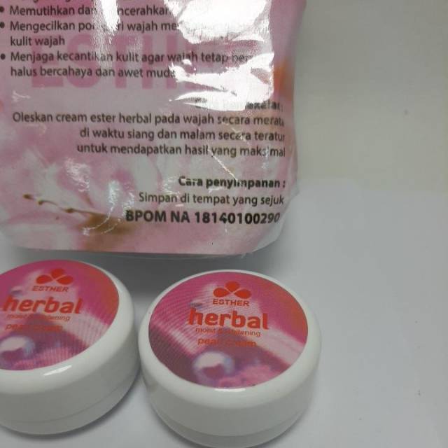 ESTHER HERBAL PEARL CREAM LUSINAN