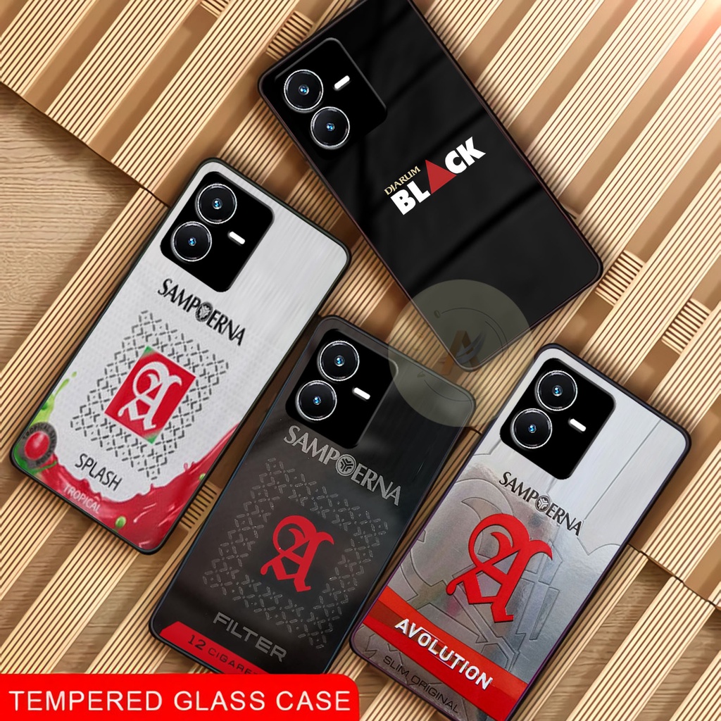 Softcase Glass VIVO Y22 2022 - GK07 - Case HP VIVO Y22 2022 - Case VIVO Y22 2022 - Kesing HP VIVO Y2