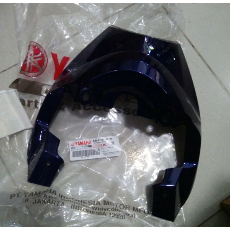 Cover tail sambungan body belakang Fino 125 BIRU TUA ori BJ8-F1731-00-P5