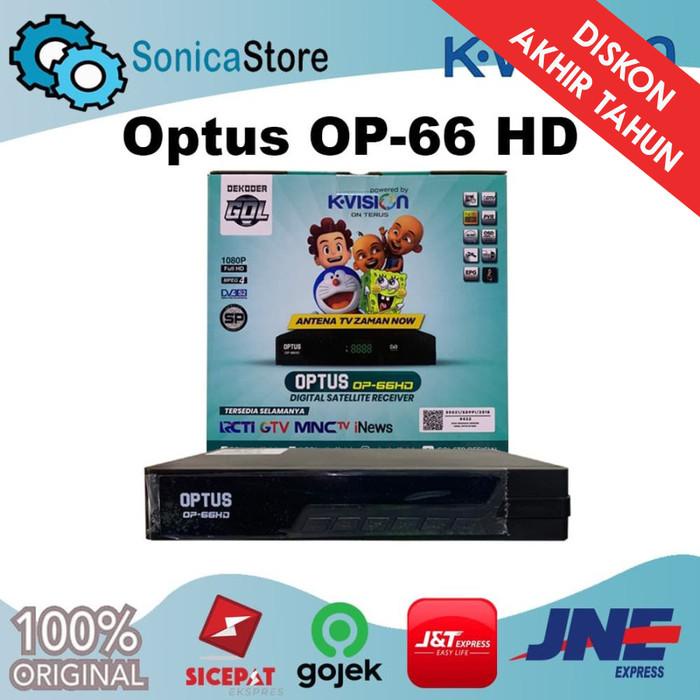 Reciever Parabola Optus OP-66 HD NEW VERSION KVISION