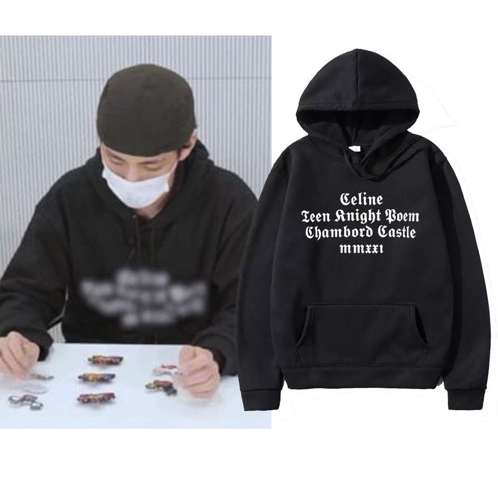 Jaket Hoodie BTS Taehyung Chambord Caslte