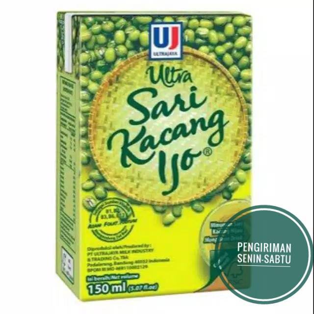 Ultra sari kacang ijo 150ml