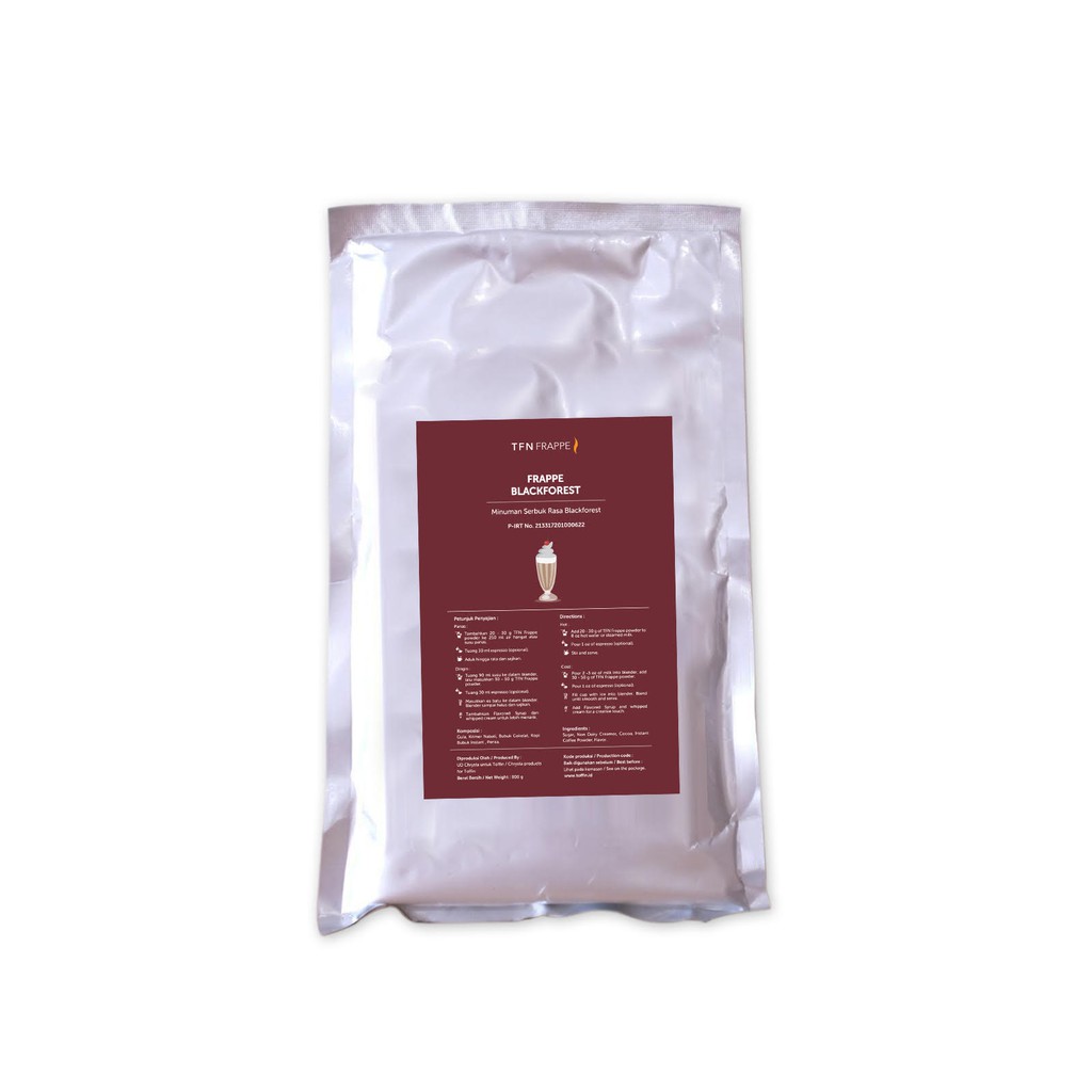 

TOFFIN FRAPPE BLACK FLOREST 800 Gram