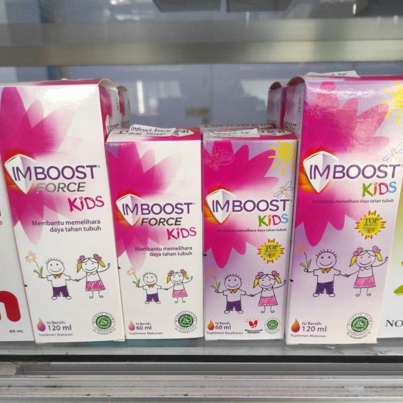 Imboost sirup dan Force sirup